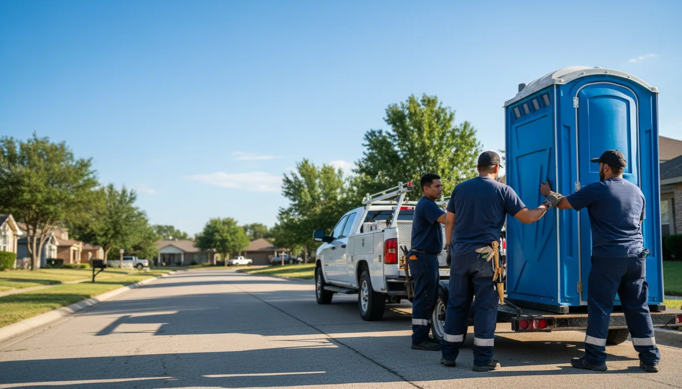 Portable Toilet Rental in Kemp, OK near me